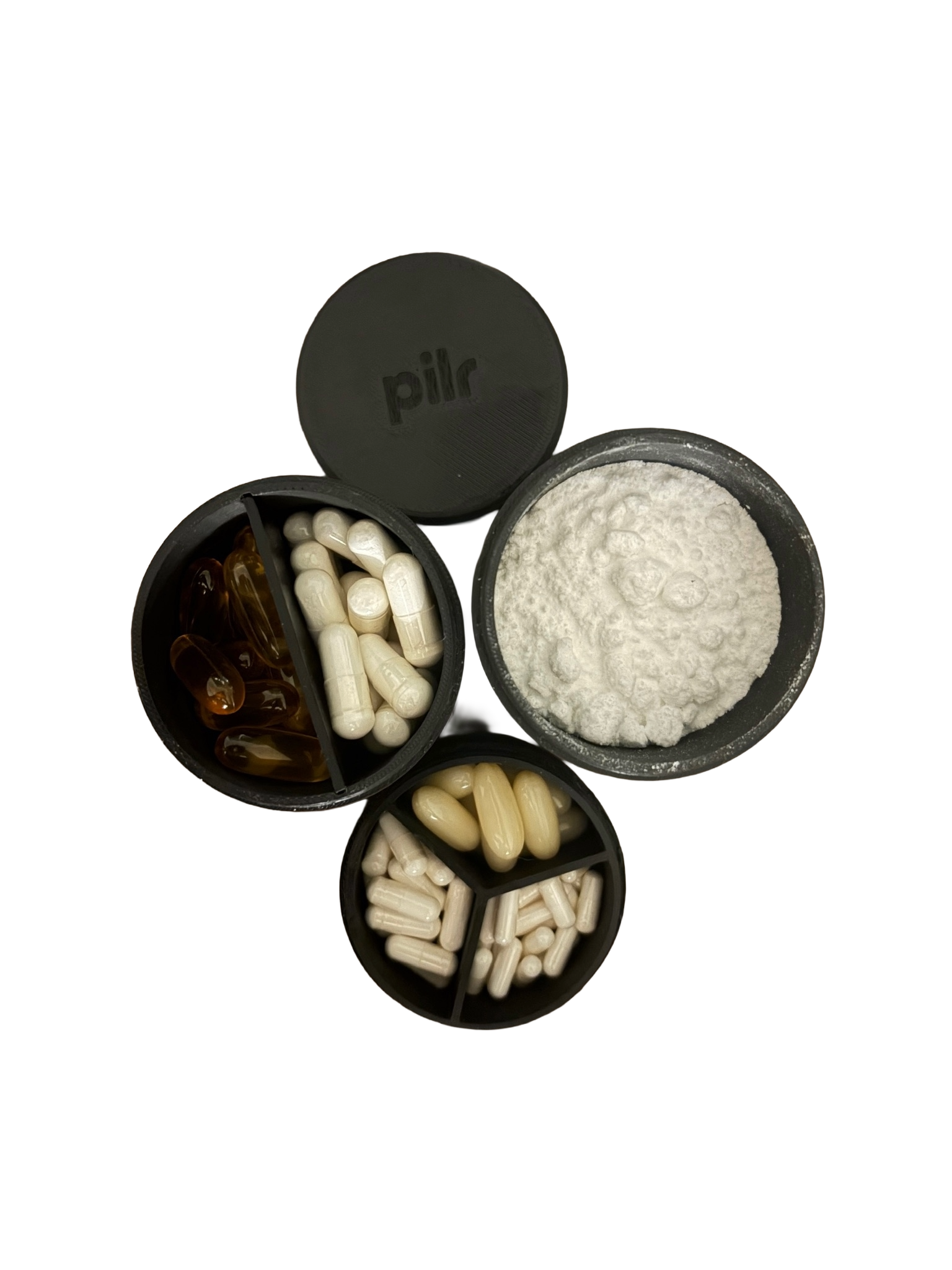 Pilr system on luggage